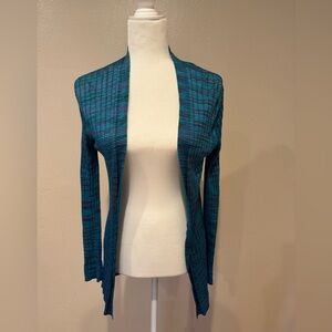 Missoni Blue and Purple Striped Cardigan